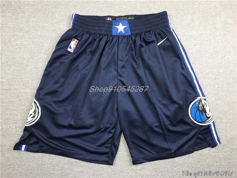 Nba Dallas Mavericks #77 Luka Dončić Mannen Basketbal Shorts #41 Dirk Nowitzki Mannen Sport Broek Mesh jogging Korte Broek