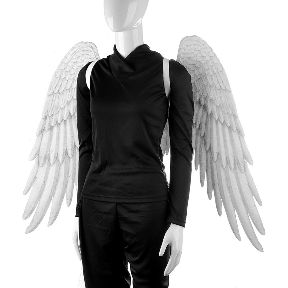 Halloween 3d angel devil big wing carnival party performance prop for men women nds