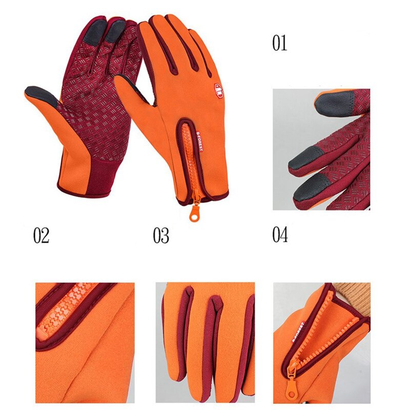 Angeln Handschuhe Volle Finger Neopren PU Atmungsaktive Leder Warme Pesca Fitness Karpfen Angeln Zubehör Winter Ski Handschuhe