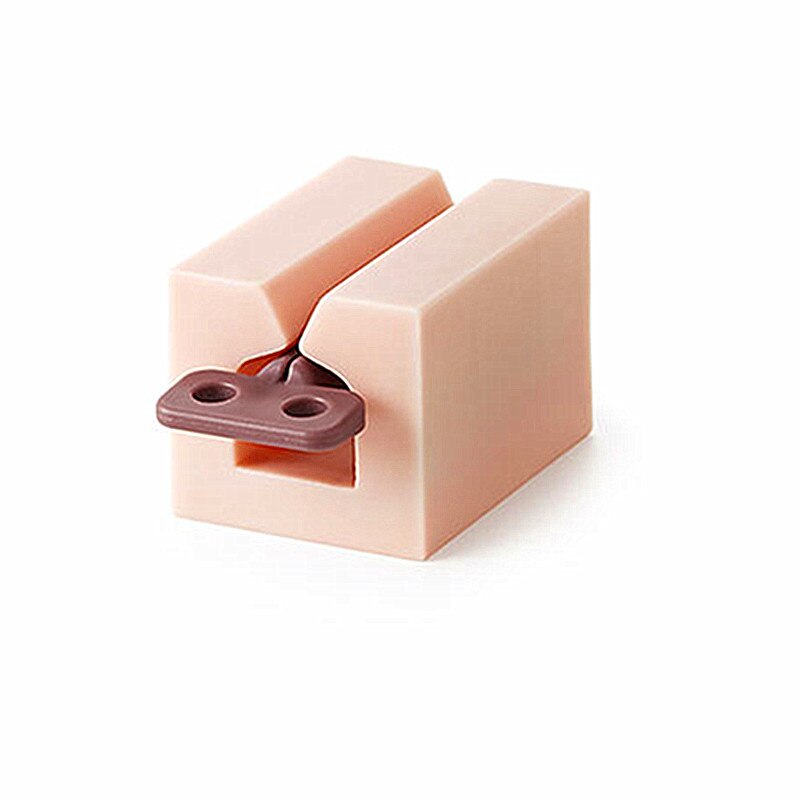 Toothpaste Squeezer Plastic Rolling Toothpaste Squeezer Tube Holder Rack Cosmetic Press Dispenser Facial Cleanser Squeezing Tube: Pink
