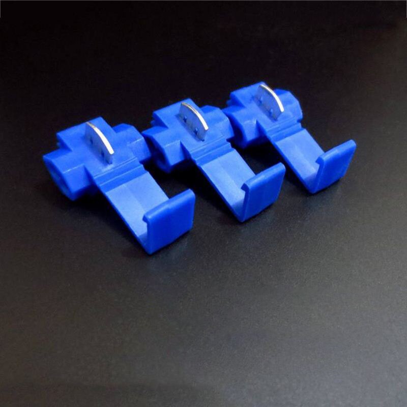 100Pcs Assorted Insulated Quick Splice Wire Connector Crimp Terminals Set Kits For Cars Electrical Cable Connector End Terminal