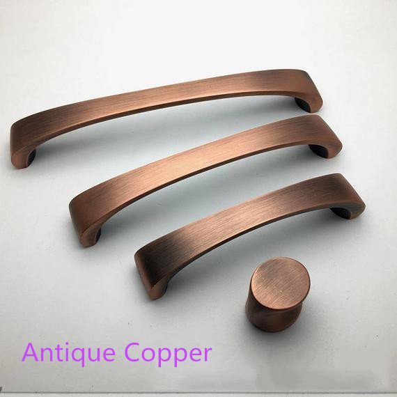 3.75 " 5 '' 6.3 '' antikk kobber bronse skuff trekker knotter svart kommode håndtak børstet nikkel kjøkken skap dørhåndtak knott