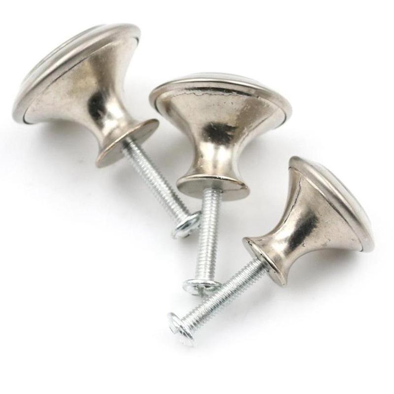 2 Stuks Stalen Deurknop Kabinet Handles Kast Lade Keuken Lade Meubilair Kledingkast Knoppen Hardware Diy