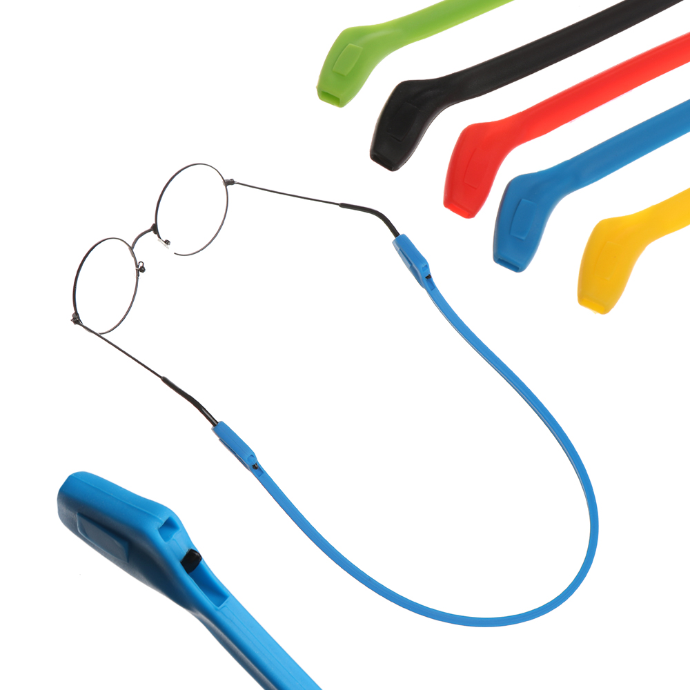 1PC Silikon Brillen Schlüsselband Gläser Kette Sonnenbrillen Band Sport Band Kabel Halfter Für freundlicher Erwachsene Auge Zubehör