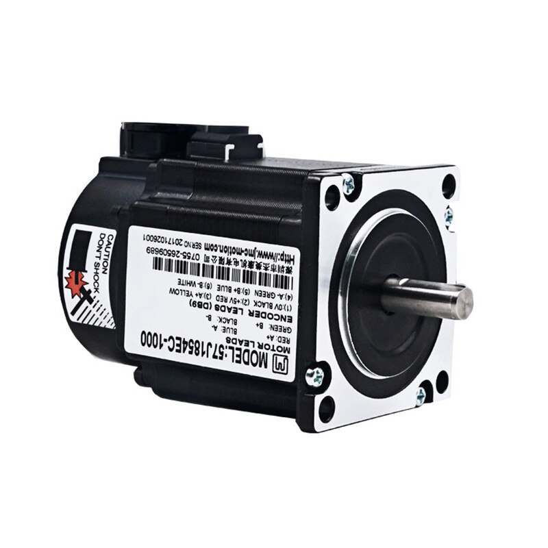 Jmc 57 Mm Nema 23 Volledige Gesloten Lus Stepper Servomotor Hoge Efficiëntie Gesloten Loop Stappenmotor 57J1854EC-1000
