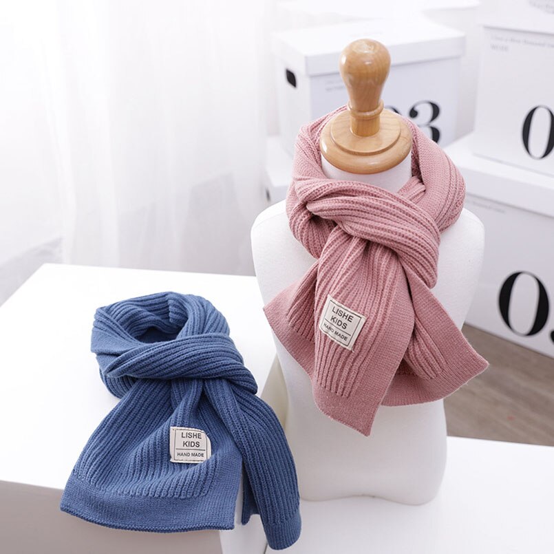freundlicher schal Baby jungen und mädchen lange schal freundlicher gestrickte Winter warme schals halstuch шарф детский