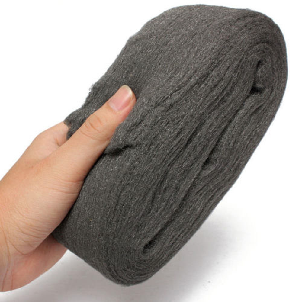 Steel Wire Wool Grade 0000 3.3m For Polishing Cleaning Removing Remover Non Crumble