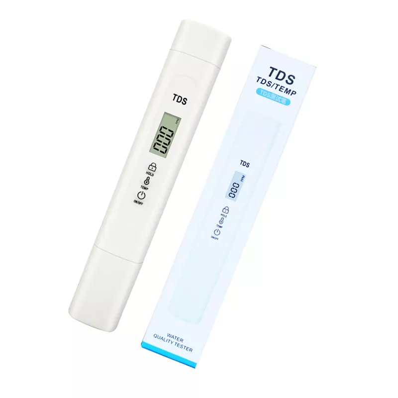 TDS Meter Digital Water Tester Thermometer 2-in-1 TDS Meter 0-9999ppm Ideal ppm Meter for Drinking Water Aquariums