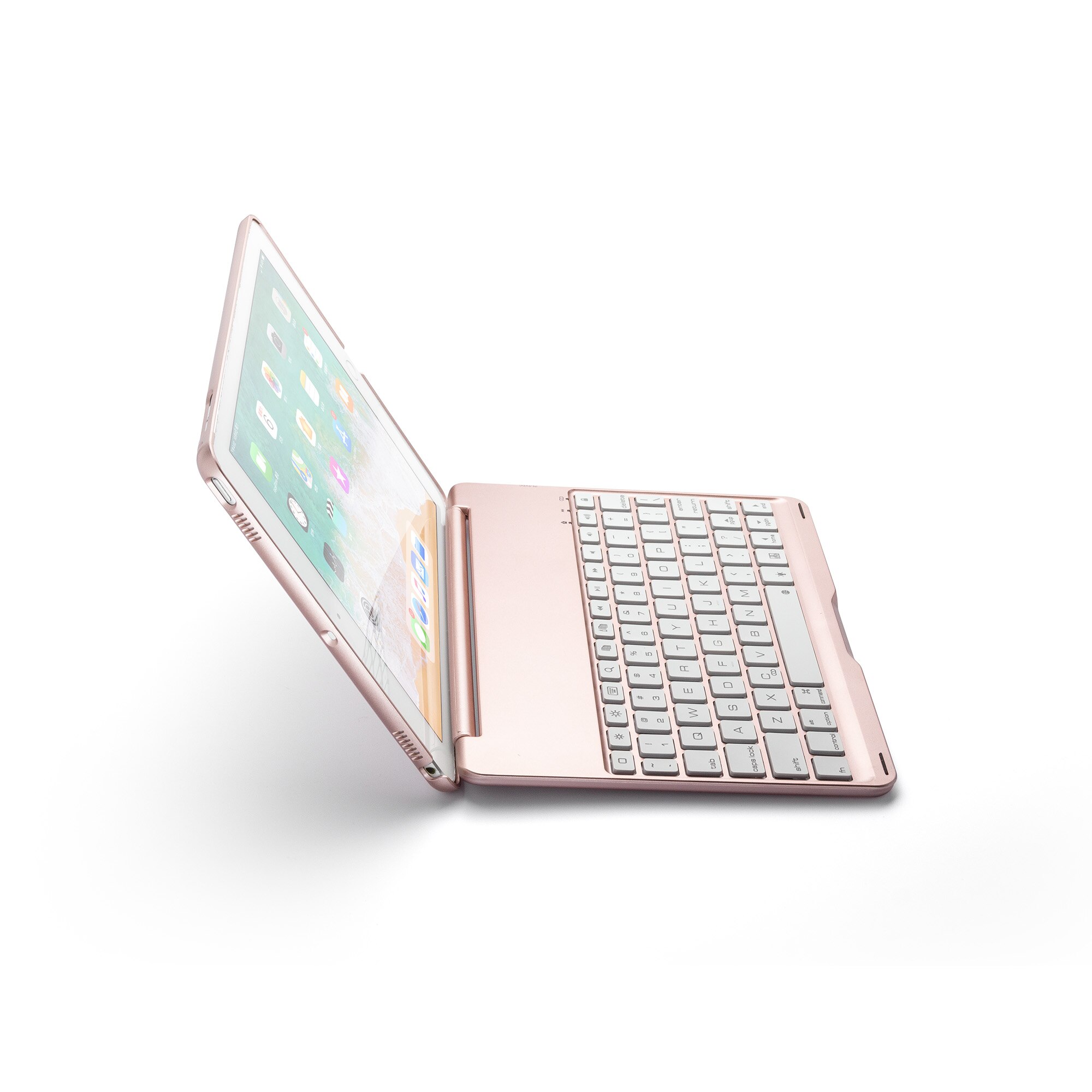 Wireless Bluetooth Keyboard Cover for ipad Air12 pro9.7 ipad9.7 Aluminum light-emitting 9.7‘’bluetooth keyboard