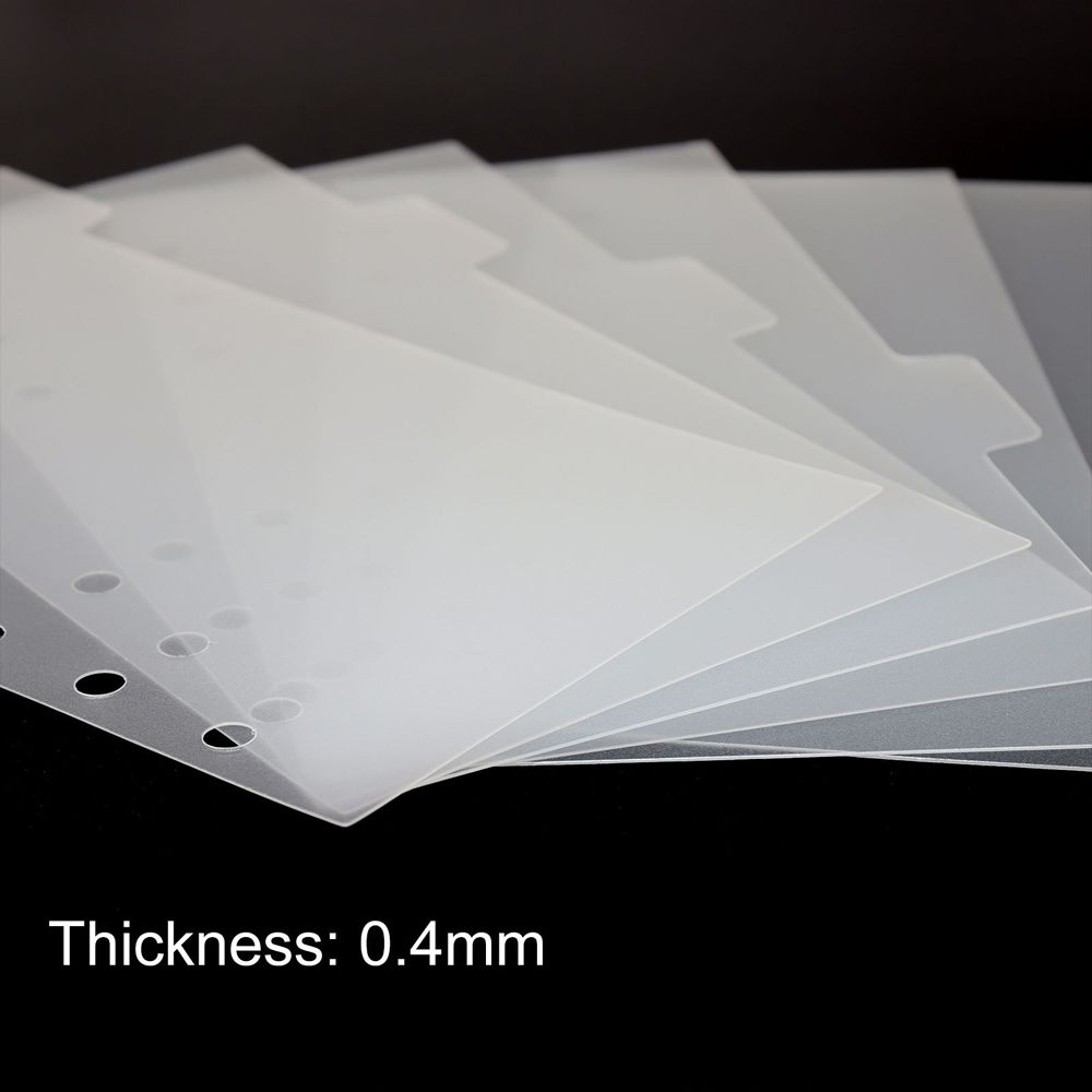 Notebook Sticker Separator Page Loose Leaf Page Dividers Binder Index Separator Binder Index Dividers Diary Book Sticker