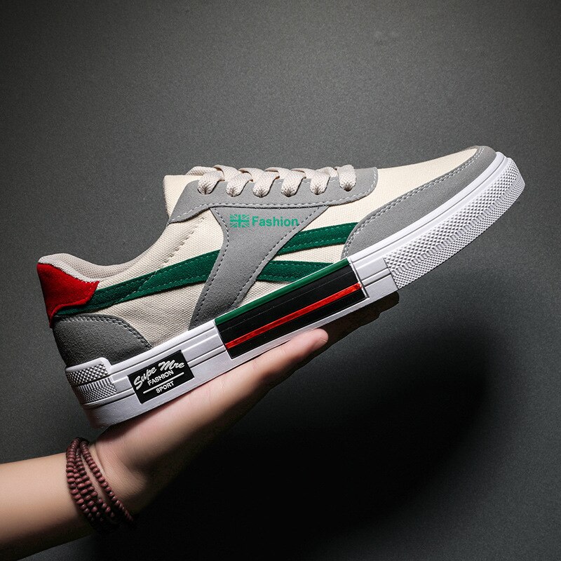 Heren vulkaniseren schoenen dames canvas schoenen veterschoenen casual heren platte schoenen heren sneakers zapatos hombre