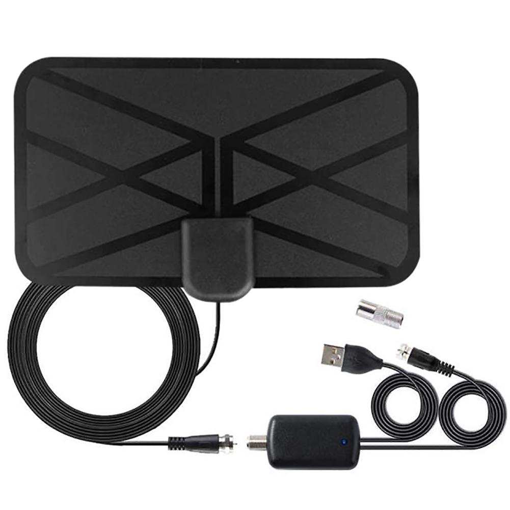 Newest Indoor 4K Digital 28db High Gain HDTV Aerial 1280 Miles HD TV Antenna With Amplified For Local Channels Broadcast: Default Title