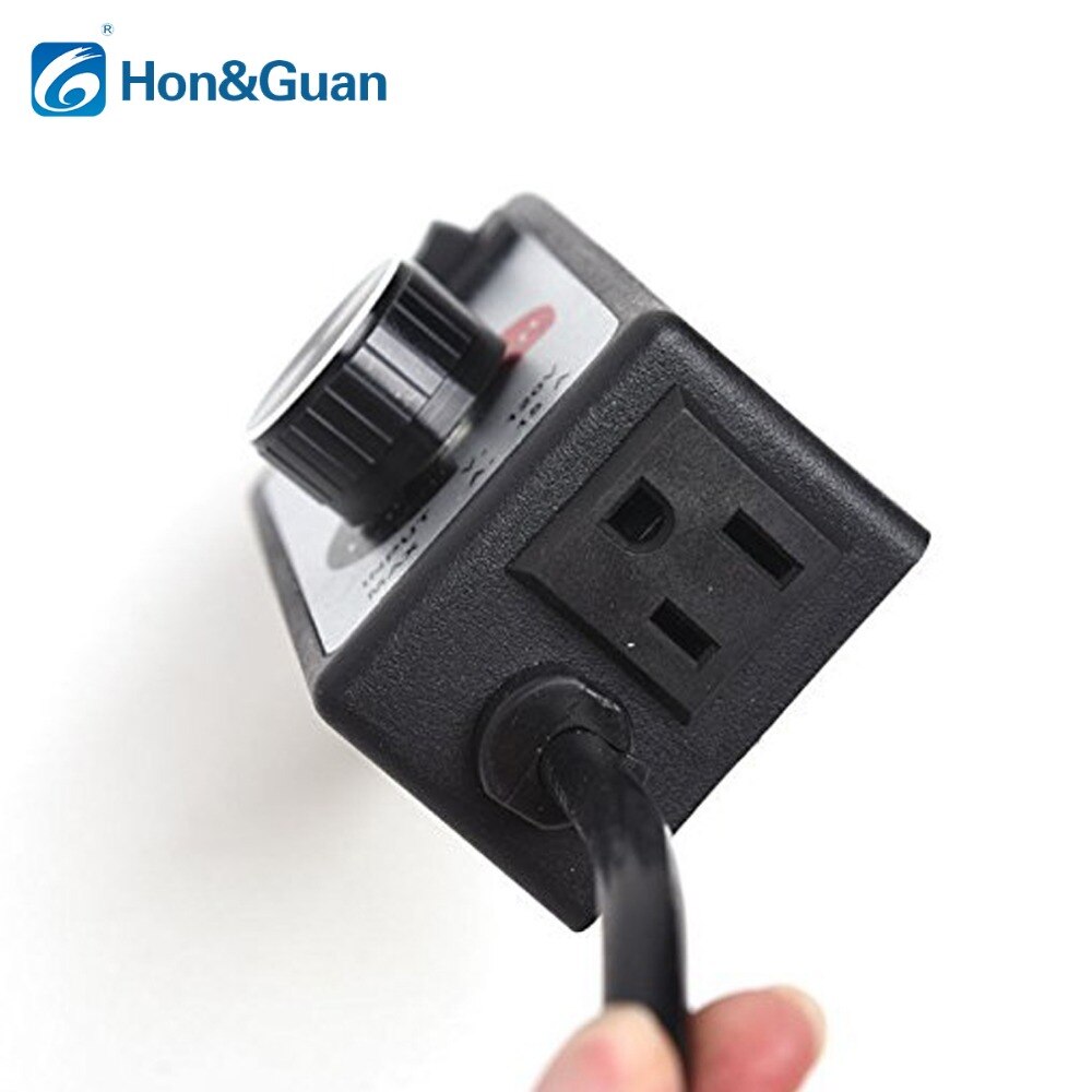 110V Variabile 15A Regolatore di Velocità del Ventilatore per la Coltura Idroponica Inline Condotto della Ventola di Scarico con filo