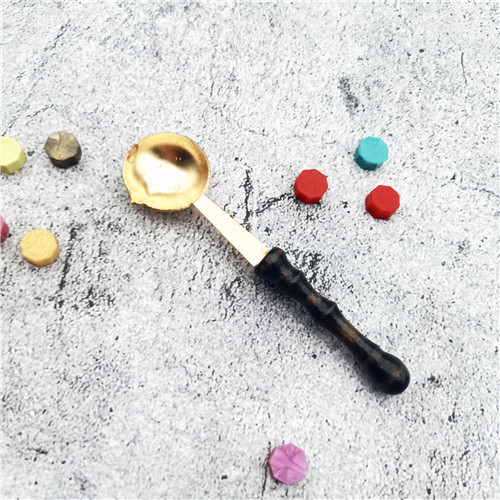 Roestvrij Stalen Lepel Wax Seal Lepel Voor Smelt Wax Gesmolten Ontbinden Wax Lepel Diy Craft Anti Wax seal Stempel Lepel