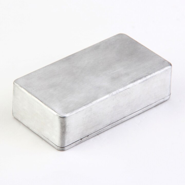 Stomp Box Electric Acoustic Guitar Effects Pedal 1590B Style Aluminum Enclosure Bottom Container Boxes