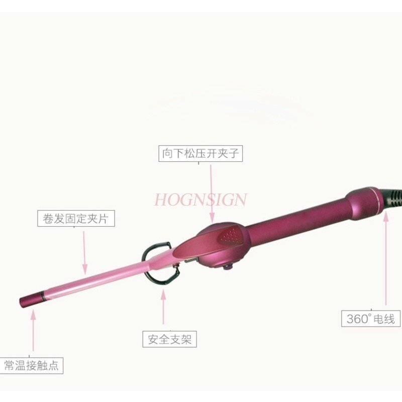 Krullend krullend haar keramische elektrische krultang krultang kort haar klein ultra klein volume klein huishouden kinderen lui