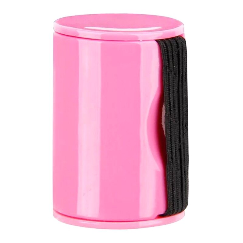 Ritme Zand Shaker Vinger Ring Muziek Shot Voor Ukulele Gitaar Bongo Mandoline: pink