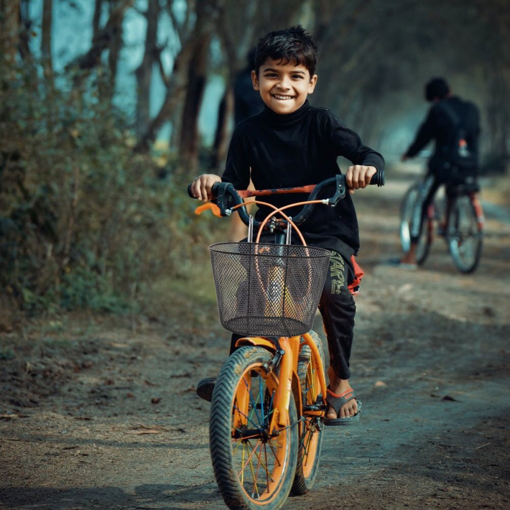 Fiets Haak Mand Duurzaam Ijzer Fietsmand Afneembare Opknoping Fiets Mand Front Stuur Fiets Mand Voor Man Vrouw Kinderen Bo