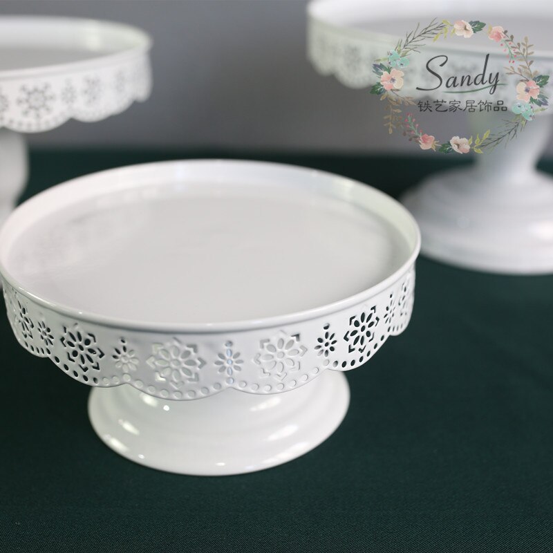 Cake Stand Taart Plaat Fruitschaal Tray Tart Schotel Bruidstaart Versierd Europese Stijl