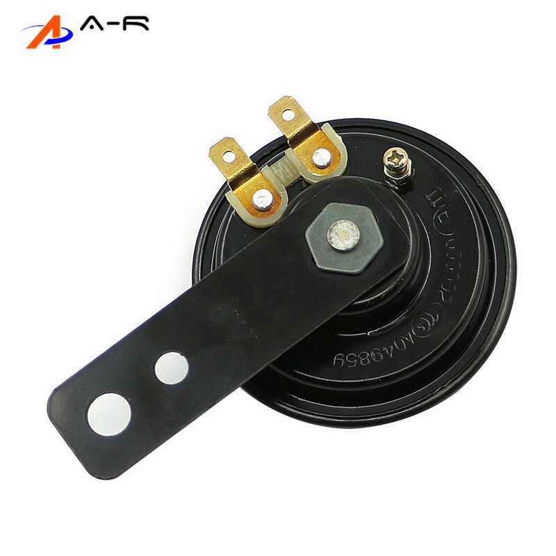 DC 6V 105dB Waterproof Black Mount Siren Electric Horn For Vehicle car truck SUV motorcycle yacht boat off road vehicle Bus