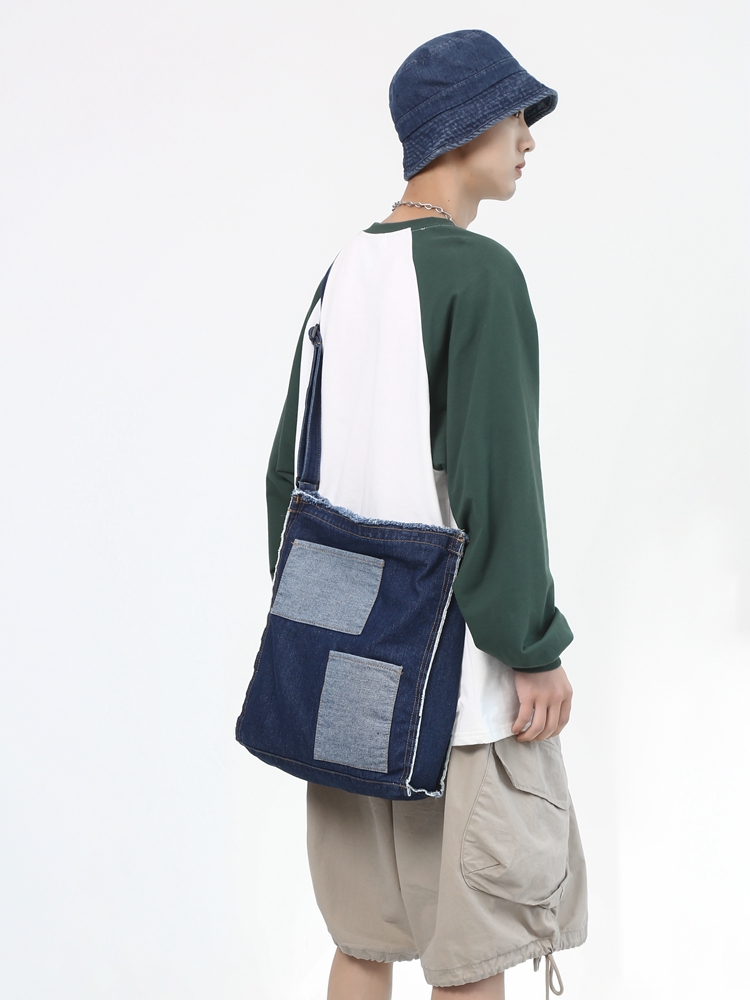 Women Denim Shoulder Bag Casual Ladies Large Travel Top-handle Bags Tote Famous Brand Crossbody Bag