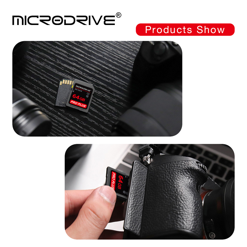 Standard SD Memory Card 32GB 64GB 128GB U3 4K Video Camera Flash Cards cartao de memoria 16GB Class 10 for Camera