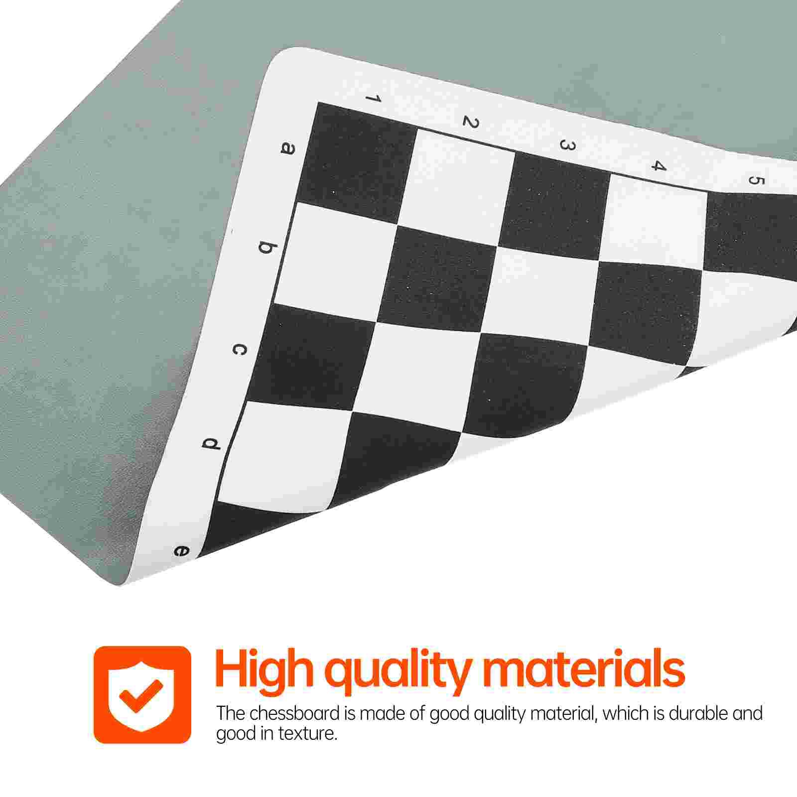 2pcs Folding International Chessboard Portable Chess Board International Chessboard