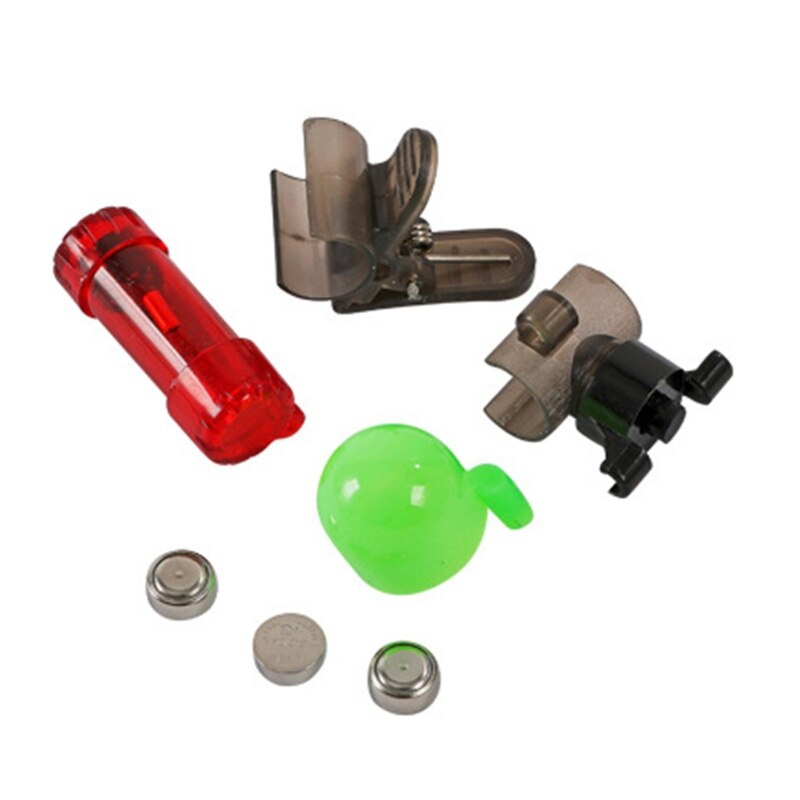 Outdoor Night Fishing Accessory Luminous Alarm LED Light Rod Tip Fish Indicator: C
