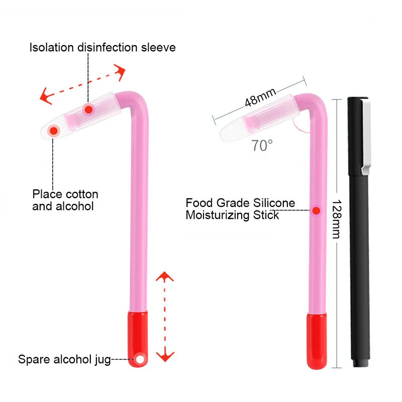 Anti-contact draagbare liftdeur open knop lade deurgreep assistent