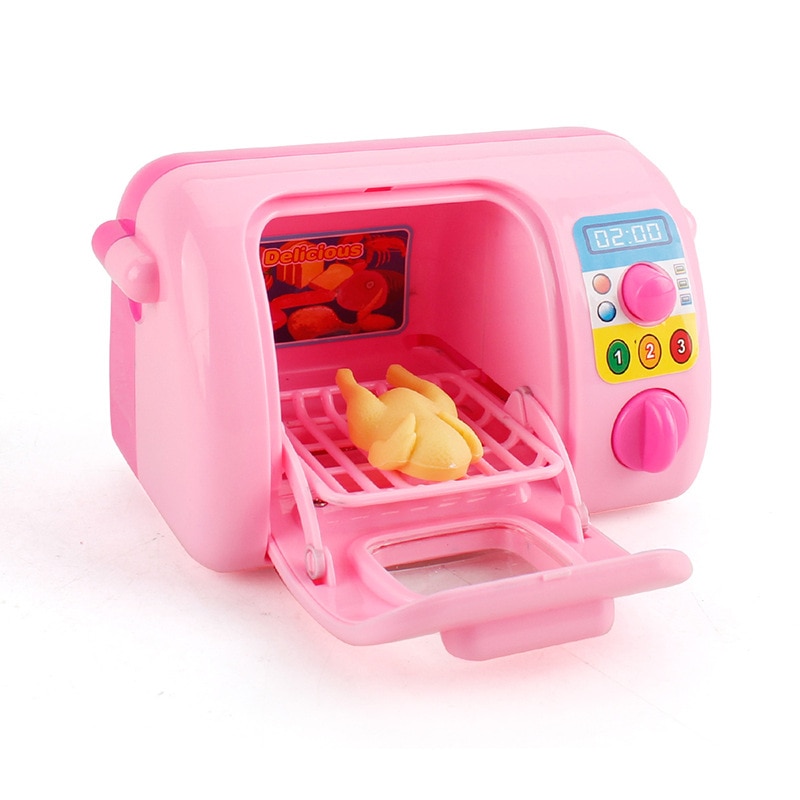 Mini Cucina Giocattolo di Plastica di Simulazione Casa Elettrodomestici Casa del Gioco Del Giocattolo Del Bambino Delle Ragazze Giochi Di Imitazione Giocattoli Per I Bambini Giochi Per Bambini Strumenti