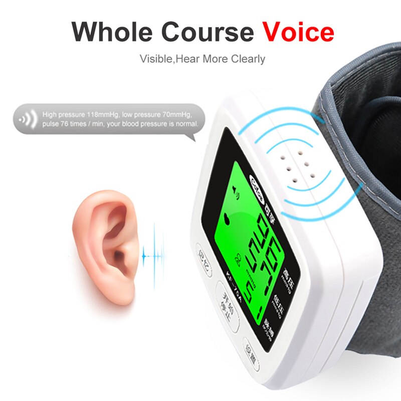 Reloj Tensiometro Digital Pulsera Inteligente Para Medir Presion