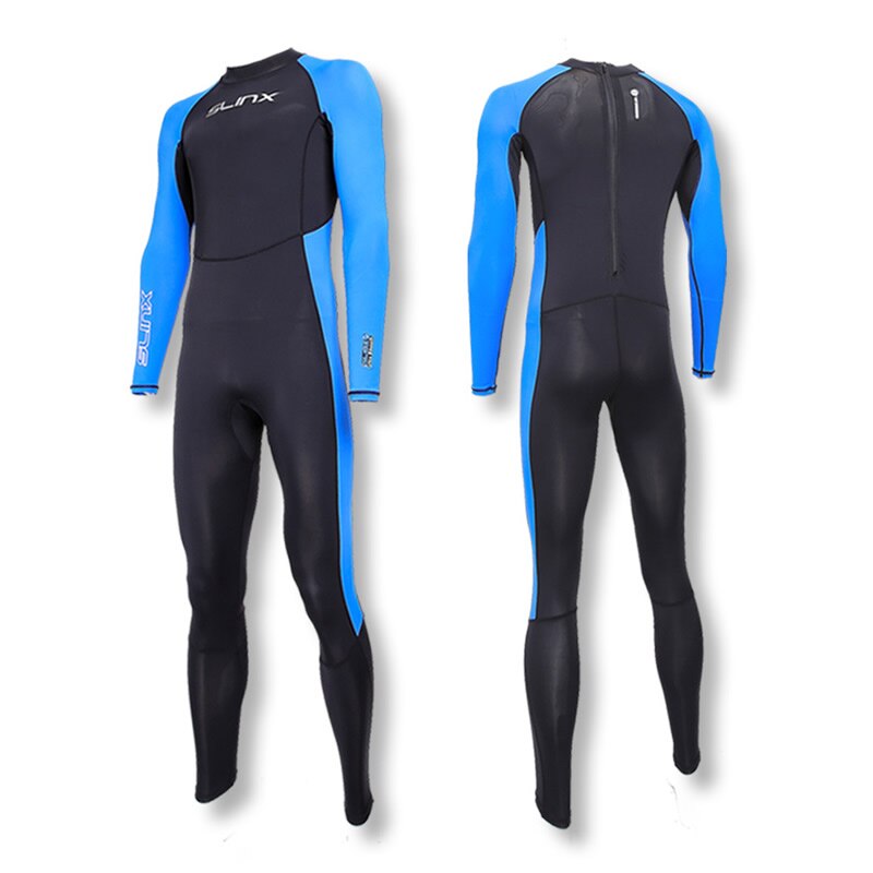 Slinx Mannen Zwemmen Surfen Uv Bescherming Body Duikpak Duiken Wetsuit Snorkelen Spearfishing Lycra Wetsuit: S