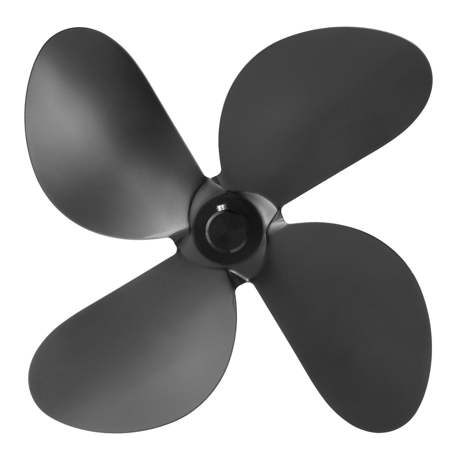 1Pc 4 Blade Stove Fan Replacement Heat Powered Stove Fan Silent Fireplace Stove Fan Wood Stove Fan Accessories