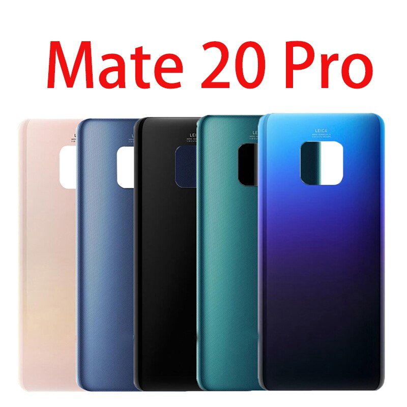 Achter Deur Behuizing Case Voor Huawei Mate 20 Mate 20 Pro 20 Lite Batterij Cover Terug Glas Panel Batterij Cover mate20 Vervangen