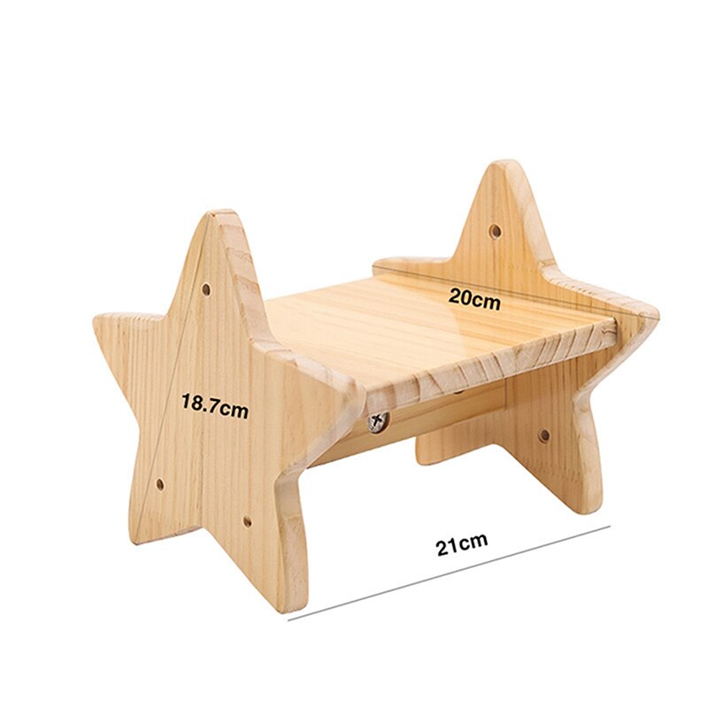 Wall Mounted Cat Climbing Frame Cat Tree Solid Wood Cat Jumping Platform Wall DIY Pet Furniture Kitten Springboard: Style 5