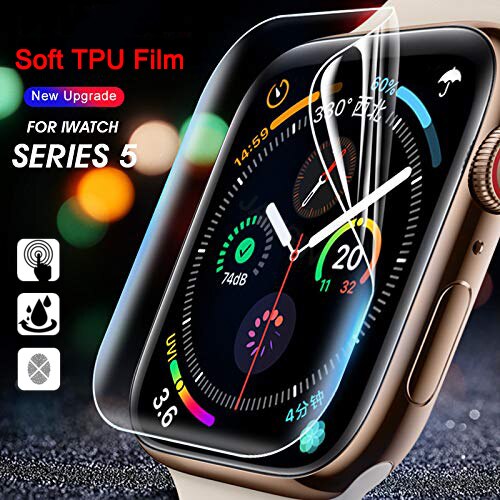 TPU Screen Protector Film For Apple Watch Sries 6 40MM 44MM iwatch SE Soft Protective Film for Apple Watch Series 3 2 38MM 42MM