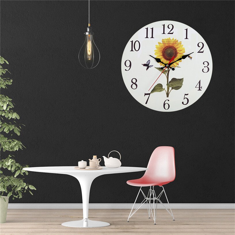 Vintage Wooden Wall Clocks Horloge Home Decoration Living Room Quartz Needle Silent Wall Clock for Home 9M21