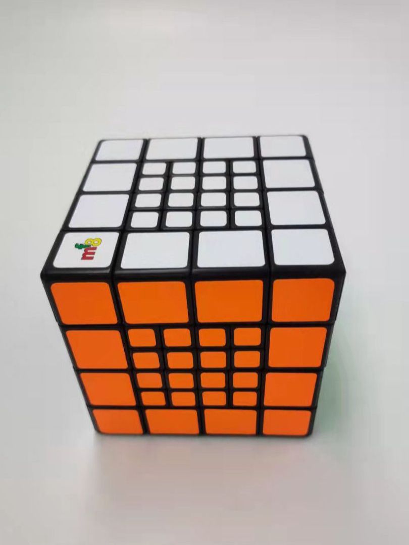 MF8 4x4 son-mamma II Puzzle nero 4x4 sun-mom II Cubo magico forma strano Cubo magico gif giocattoli educativi per bambini: 4x4 Sun-Mum BL