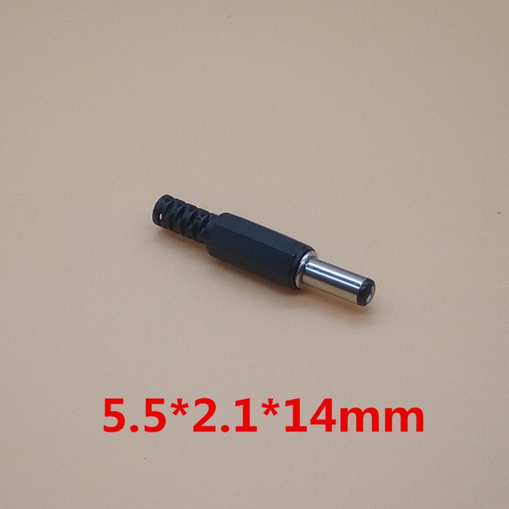 20 Stücke Männlichen DC Jack Stecker 2,1mm/2,5mm/1,7mm/1,3mm/0,7mm/4,8mm/4,0mm/3,15mm Laptop
