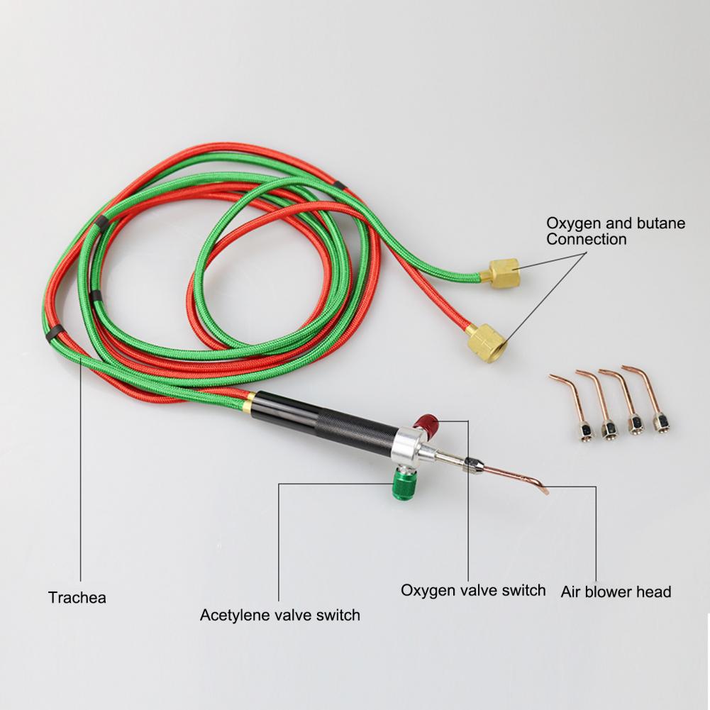 Mini Oxygen Little Torch Alloy Steel Welding Torch Kit Soldering Tool for Acetylene