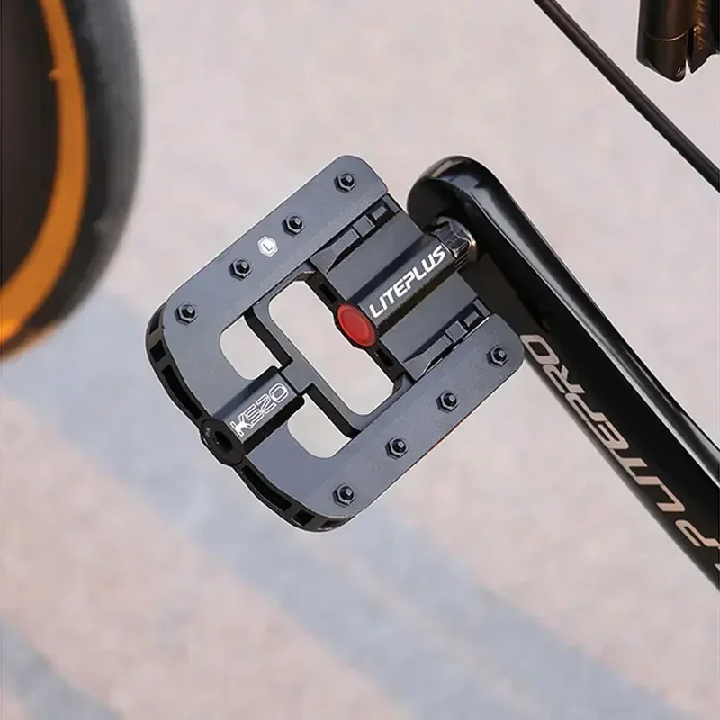 Liteplus Vouwfiets Pedalen Antislip Volledig aluminium Quick Vouwfiets Pedalen BMX Fiets Vouwpedalen Fietsonderdelen