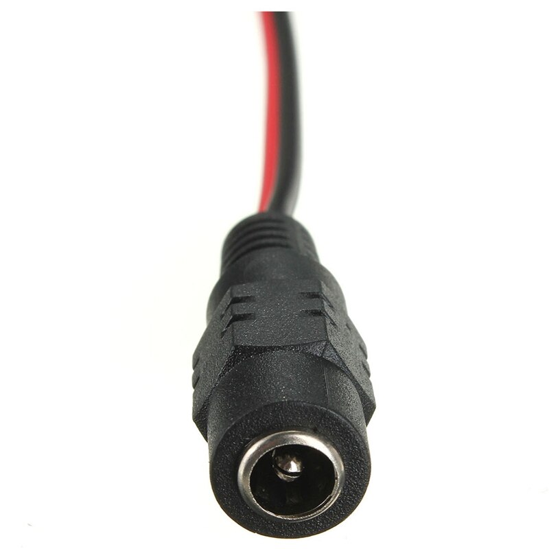 20 Pair 5.5 X 2.1Mm Female & Male DC Power Jack Plug CCTV Camera Power Connection Line