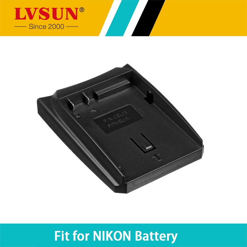 LVSUN-Adaptador de batería recargable EN-EL15 EN EL15 ENEL15, placa de carcasa para Nikon D600, D800, D800E, D7000, D7100, V1