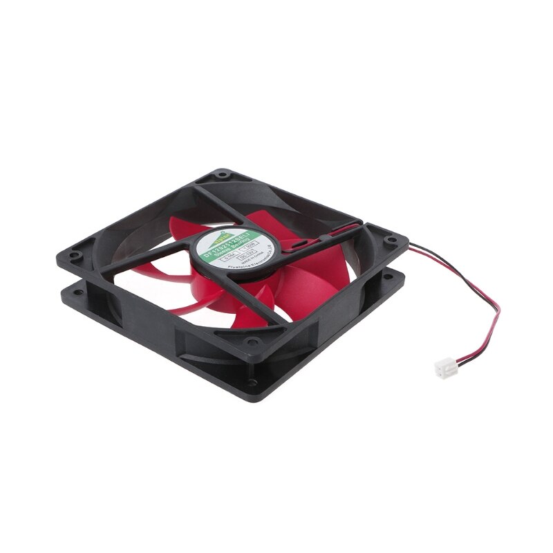 12025 120mm DC12V 0.2A 2 Stift Stecker Lüfter für Computer Kasten CPU Kühler Kühler