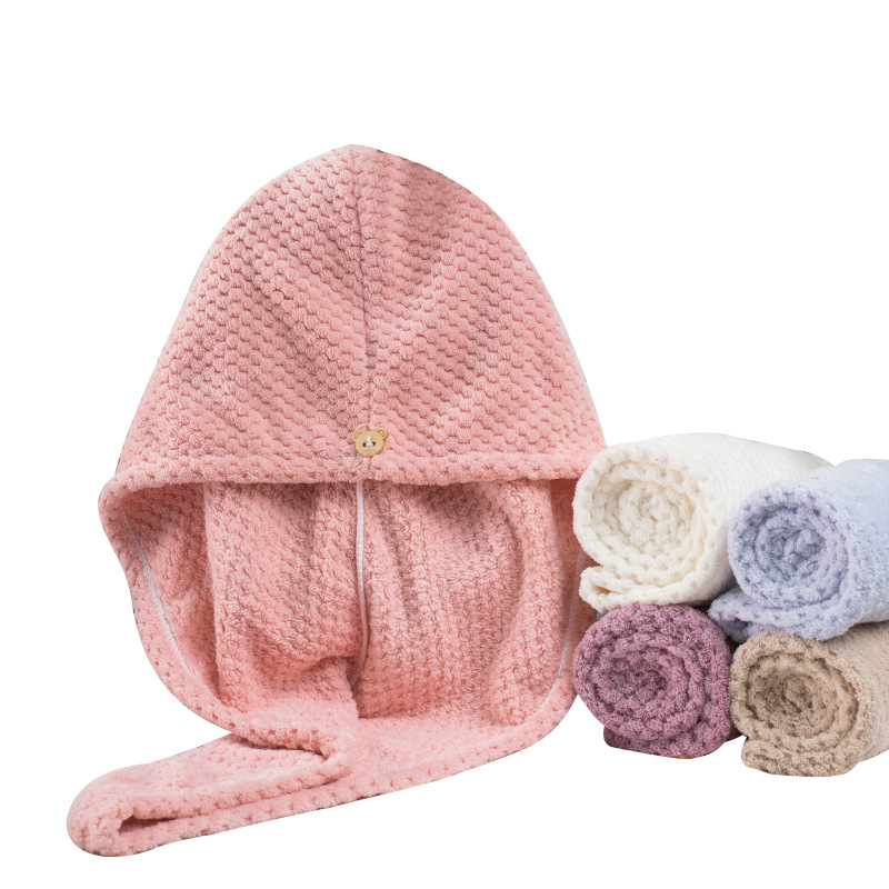 Ma'am Magic Mikrofaser-Haar, schnell trocknend, Trockner, Handtuch, Bad, Wickelmütze, Schnellkappe, Turban, trocken
