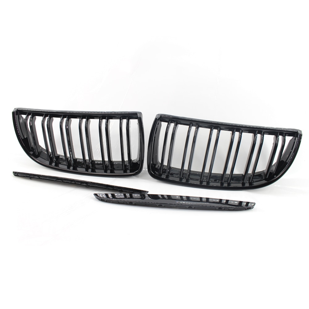 Front Roosters Auto Domme Auto Intake Grille Auto Stomme Zwart Front Nier Grill Roosters Voor Bmw E90 E91 318 320i 325i 330i 2006