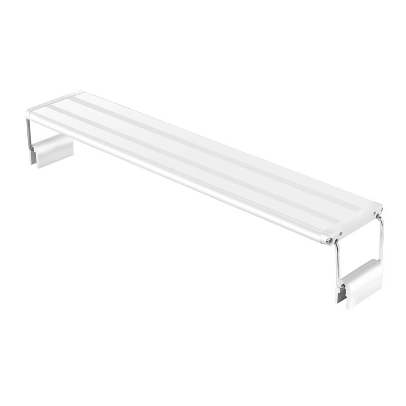 Oświetlenie LED do akwarium 15-57cm wysokiej jakości lampa do akwarium z wysuwane uchwyty białe i niebieskie ledy pasuje do akwarium