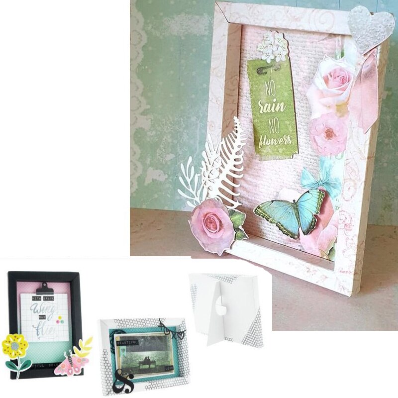 Cadre Matrices De Découpe En Métal Pour Scrapbooking - Formes Précises, Acier Carbone, Pour Cartes Et Albums DIY