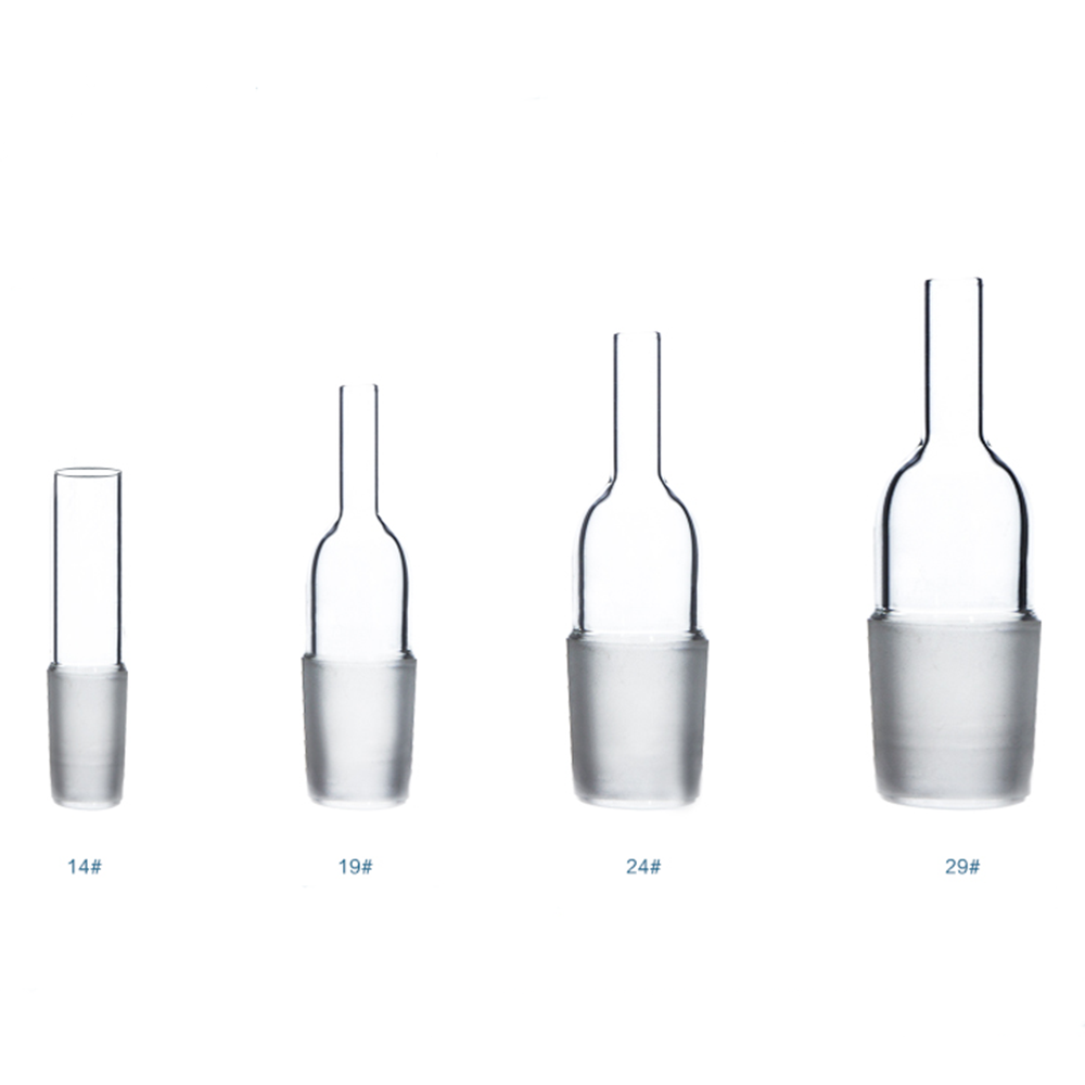 Glass Bushing Adapter 14/19/24/29mm Stopper Joint Diameter For Connecting Straight Lab Glassware