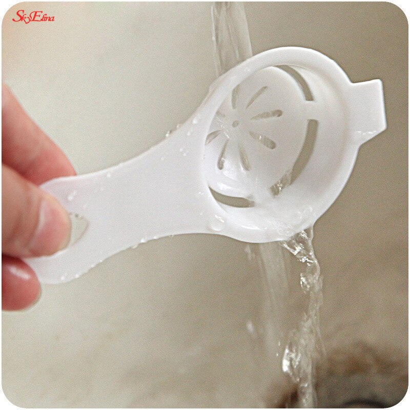 1/3/10 Pcs Ei Bakvormen Gereedschap Eieren Eigeel White Separator Verdelers Met Houder Koken Gereedschap Food Grade pp Materiaal 5Z